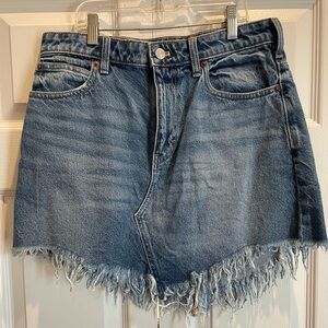 Free People Blue Jean Skirt size 28